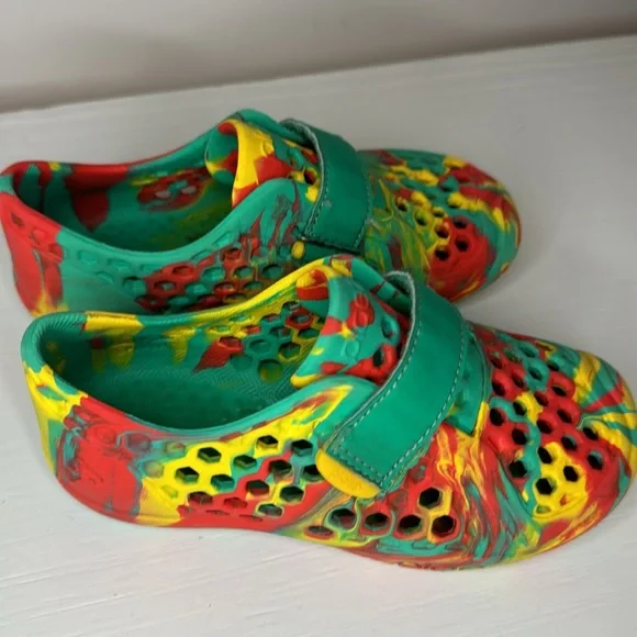 Plae Mimo Water Shoes Green/Red Size US 10 - Picture 6 of 8